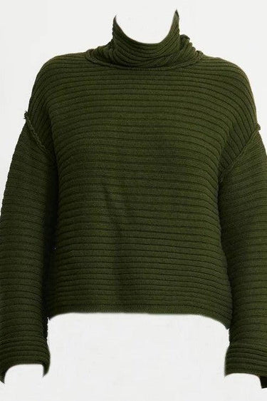 Pema Pullover in Forest-Pullover-Raquel Allegra-Debs Boutique